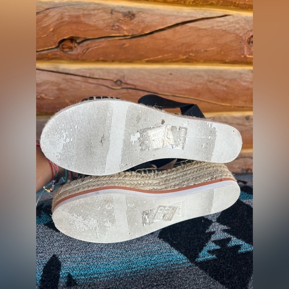 Dolce Vita espadrille double strap platform sandal 7.5 - Picture 4 of 4